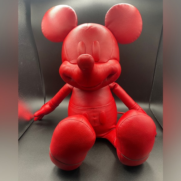 Disney X Coach Mickey Mouse Medium Collectible Red - Picture 1 of 11